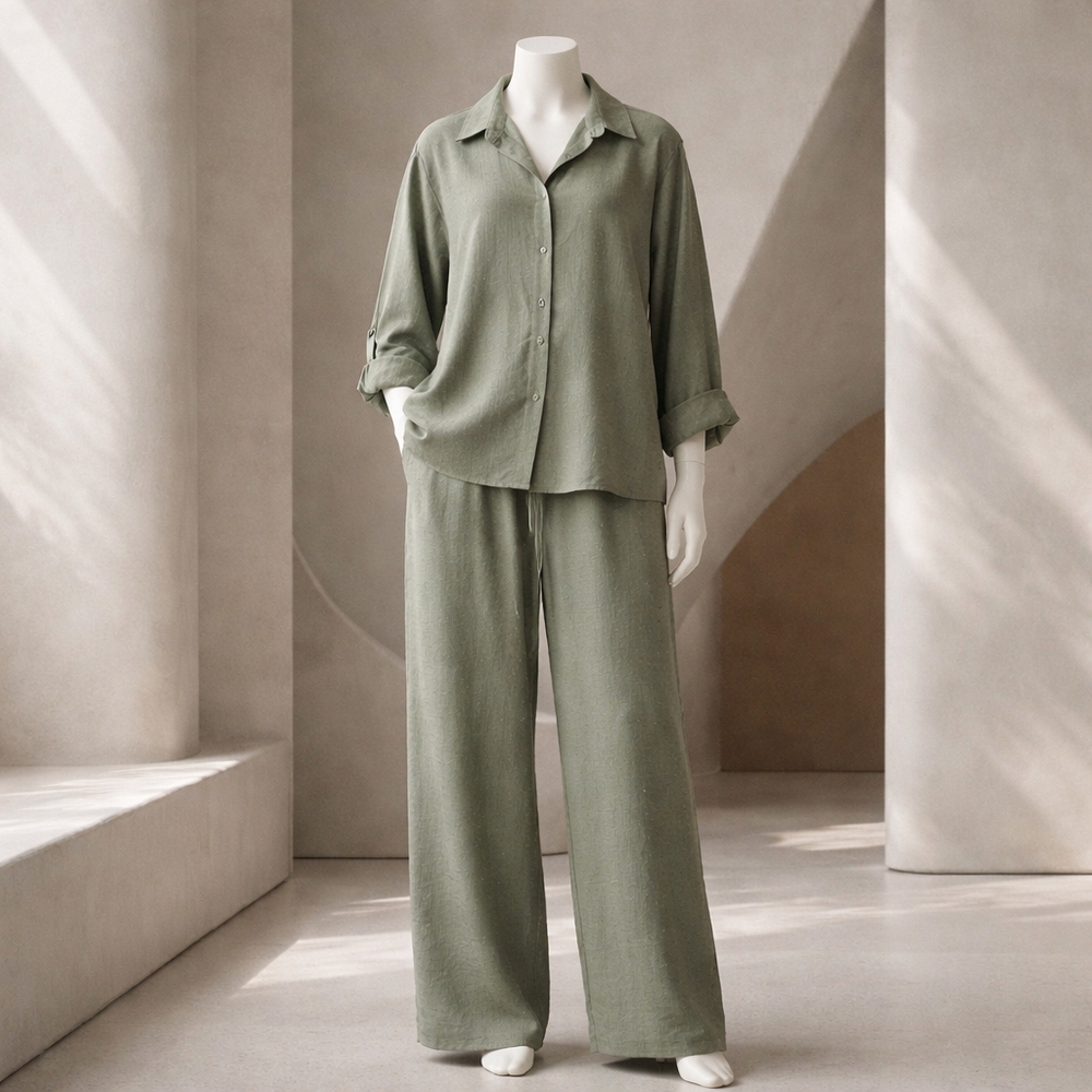 Chic Olive Women's Wide Leg Pants & Jumpsuit